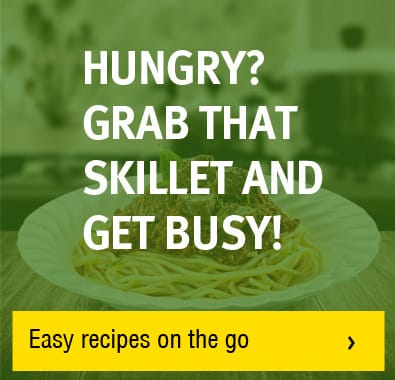 EASY RECIPES ON THE GO
